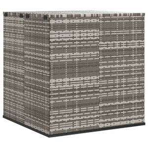 vidaXL sz&uuml;rke polyrattan kerti p&aacute;rnatart&oacute; doboz 100 x 97,5 x 104 cm