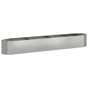 vidaXL Emelt kert &aacute;gy&aacute;s Horganyzott Ac&eacute;l 300 x 40 x 40 cm Ac&eacute;l