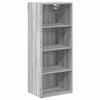 vidaXL F&uuml;ggő szekr&eacute;ny Sz&uuml;rke Sonoma 40 x 29,5 x 100 cm Szerelt Fa