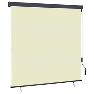 vidaXL Roletta Kr&eacute;msz&iacute;nű 180 x 250 cm Sz&ouml;vet &eacute;s Alum&iacute;nium