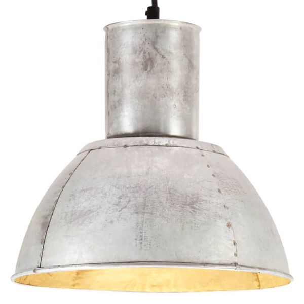 vidaXL kerek ez&uuml;stsz&iacute;nű f&uuml;ggől&aacute;mpa 25 W 28,5 cm E27