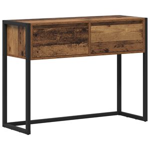 vidaXL V&eacute;gasztal &Ouml;reg fa 100 x 36 x 75 cm Szerelt Fa