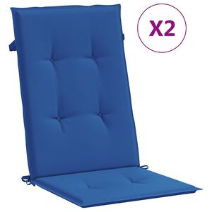 vidaXL 2 db kir&aacute;lyk&eacute;k sz&ouml;vet magas h&aacute;tt&aacute;ml&aacute;j&uacute; sz&eacute;kp&aacute;rna 120x50x3 cm