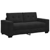 vidaXL fekete b&aacute;rsony loveseat kanap&eacute; 180x77x82 cm