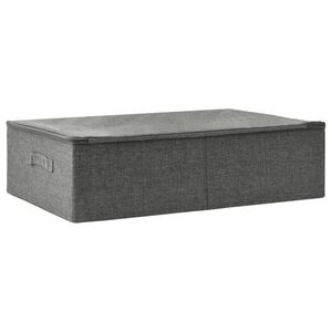 vidaXL antracitsz&uuml;rke sz&ouml;vet t&aacute;rol&oacute;doboz 70 x 40 x 18 cm