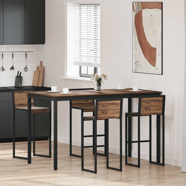 vidaXL &Aacute;ll&oacute; b&aacute;r asztal Faanyag