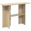 vidaXL Konzolasztal Sonoma T&ouml;lgy 100 x 30 x 75 cm Szerelt Fa