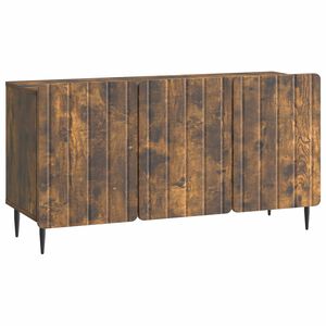vidaXL TV szekr&eacute;ny 99 x 34,5 x 52 cm F&uuml;st&ouml;s T&ouml;lgy Szerelt Fa