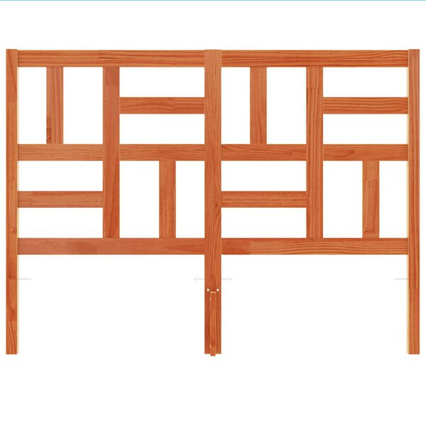 vidaXL viaszbarna t&ouml;m&ouml;r fenyőfa fejt&aacute;mla 180 cm