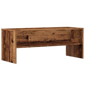 vidaXL antik hat&aacute;s&uacute; szerelt fa TV-szekr&eacute;ny 100 x 40 x 40 cm
