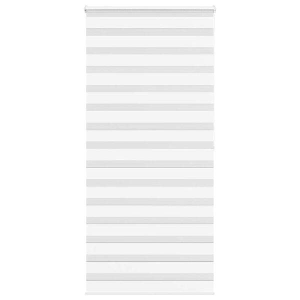 vidaXL zebrafüggönnyel fehér szövetszélesség 105,9 cm poliészter