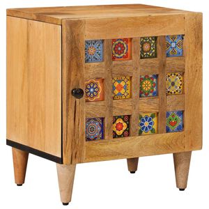 vidaXL &Eacute;jjeliszekr&eacute;ny Term&eacute;szetes 40 x 33,5 x 46 cm T&ouml;m&ouml;r Mang&oacute;f&aacute;t