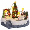 vidaXL Kar&aacute;csonyi Falu D&iacute;sz 22 x 21,5 x 17 cm Műanyag Soksz&iacute;nű