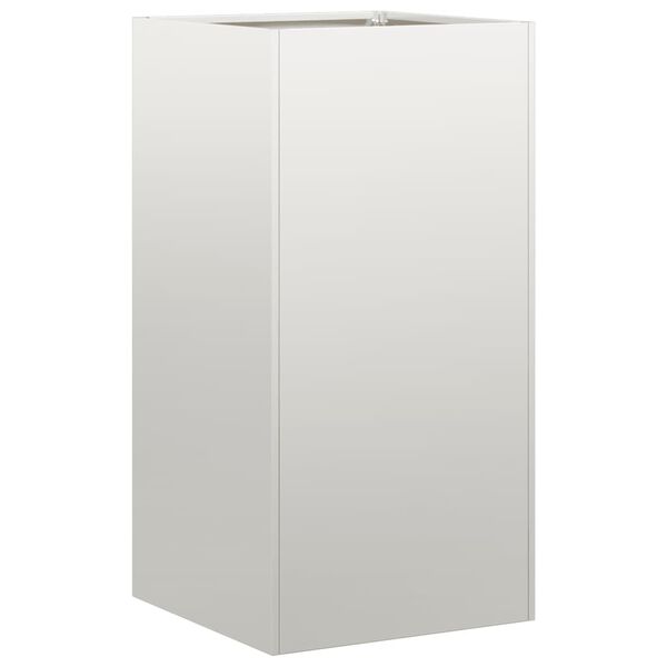 vidaXL n&ouml;v&eacute;nytart&oacute; 40x40x80 cm rozsdamentes ac&eacute;lb&oacute;l