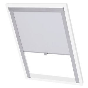 vidaXL White Blackout Blinds SK08