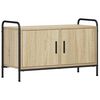 vidaXL TV szekr&eacute;ny 79,5 x 33 x 50 cm Sonoma T&ouml;lgy Szerelt Fa
