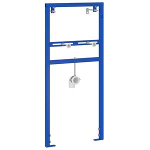 vidaXL Mosd&oacute; rendszer falitart&oacute; K&eacute;k 50 x 3 x 112 cm
