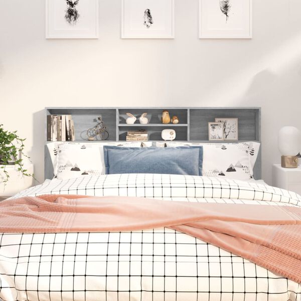 vidaXL sz&uuml;rke sonoma sz&iacute;nű &aacute;thidal&oacute;szekr&eacute;ny 180 x 19 x 103,5 cm