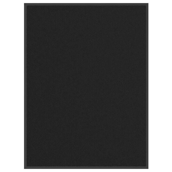 vidaXL fekete lábtörlő 80 x 120 cm