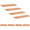 vidaXL L&eacute;pcsőszőnyegek 8 db 100 x 30 x 2 cm Lakk T&ouml;m&ouml;r b&uuml;kkfa
