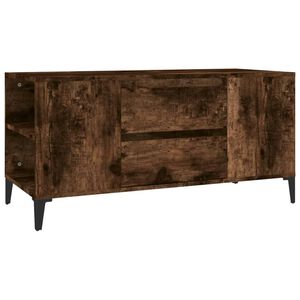 vidaXL f&uuml;st&ouml;s t&ouml;lgy sz&iacute;nű szerelt fa TV-szekr&eacute;ny 102x44,5x50 cm