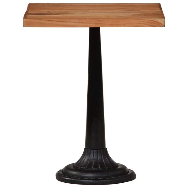 vidaXL t&ouml;m&ouml;r ak&aacute;cfa bisztr&oacute;asztal 60 x 60 x 76 cm