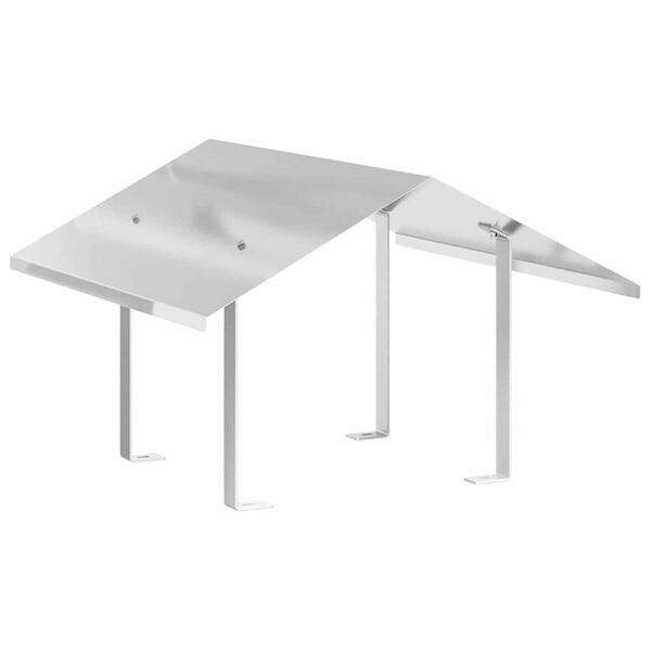 vidaXL K&eacute;m&eacute;ny Felszerel&eacute;s Ez&uuml;st 60 x 60 x 38 cm Rozsdamentes ac&eacute;l