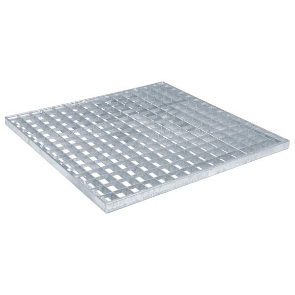 vidaXL R&aacute;cs Ez&uuml;st 50 x 50 x 2 cm Forr&oacute;-galvaniz&aacute;lt Ac&eacute;l
