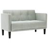 vidaXL vil&aacute;gossz&uuml;rke b&aacute;rsony loveseat kanap&eacute; 111 cm