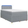 vidaXL Boxspring &aacute;gy matraccal Vil&aacute;gossz&uuml;rke 120 x 200 cm Sz&ouml;vet