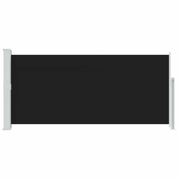 vidaXL fekete beh&uacute;zhat&oacute; oldals&oacute; napellenző 140 x 300 cm