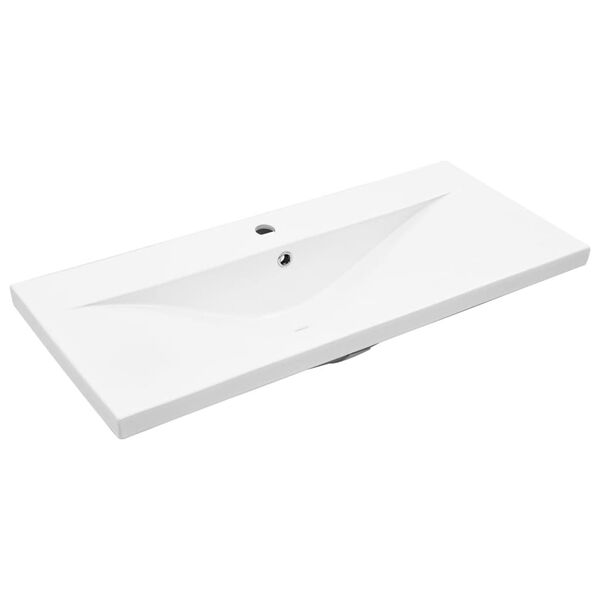 vidaXL k&eacute;zműves t&ouml;lgy mosd&oacute;szekr&eacute;ny be&eacute;p&iacute;tett mosd&oacute;kagyl&oacute;val