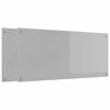 vidaXL Konyhai h&aacute;tfal 2 db Vil&aacute;gossz&uuml;rke 110 x 50 cm edzett &uuml;veg