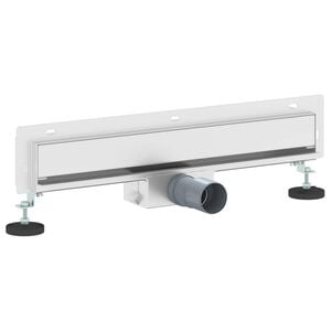 vidaXL Falon r&ouml;gz&iacute;tett zuhanylefoly&oacute; Ez&uuml;st 50 cm Rozsdamentes ac&eacute;l 304