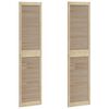 vidaXL Sz&eacute;fajt&oacute; 2 db Term&eacute;szetes 201 x 2,1 x 49,5 cm T&ouml;m&ouml;r Fenyőfa