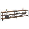 vidaXL TV szekr&eacute;ny &Ouml;reg fa 200 x 30 x 50 cm Műszaki fa &eacute;s vas