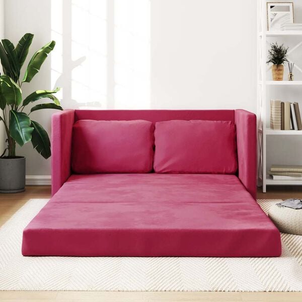 vidaXL 2 az 1-ben bord&oacute; b&aacute;rsony padl&oacute;kanap&eacute;&aacute;gy 122 x 204 x 55 cm