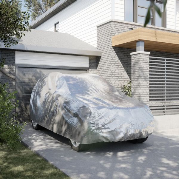 vidaXL ez&uuml;stsz&iacute;nű teljes aut&oacute;huzat SUV-hoz csatos hevederekkel XL