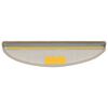 vidaXL 10 db lépcsőszőnyeg 56 x 17 x 3 cm bézs félkör alakú