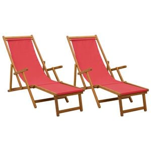 vidaXL &Ouml;sszecsukhat&oacute; nyug&aacute;gy 2 pcs 3 Poz&iacute;ci&oacute; T&ouml;m&ouml;r Eukaliptusz Fa