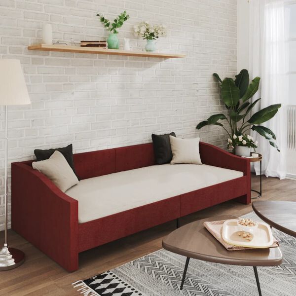 vidaXL bord&oacute; USB-s sz&ouml;vetbor&iacute;t&aacute;s&uacute; d&iacute;v&aacute;ny matraccal 90 x 200 cm