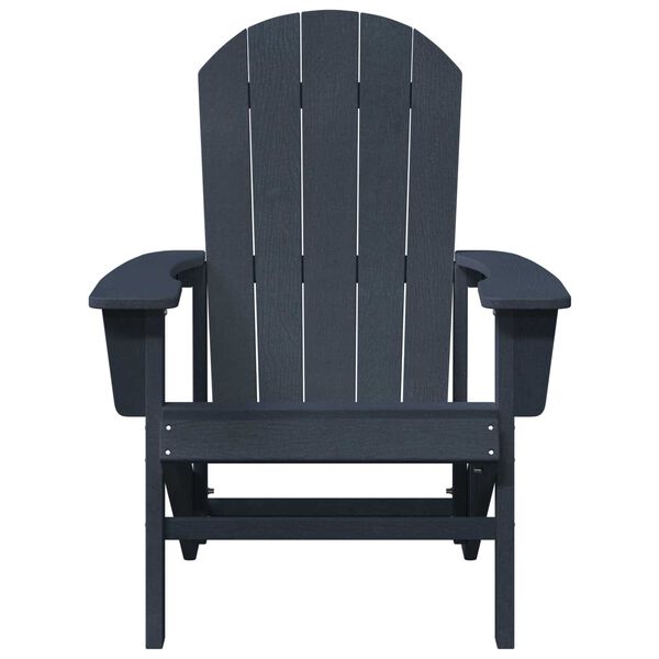 vidaXL Adirondack szék Tengerészkék 74 x 82 x 92cm HDPE