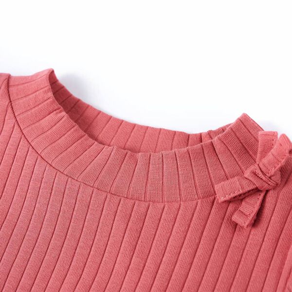 Fak&oacute; r&oacute;zsasz&iacute;n hossz&uacute; ujj&uacute; gyerekp&oacute;l&oacute; 116