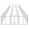 vidaXL horganyzott acél gabion magaságyás 360 x 30 x 10 cm