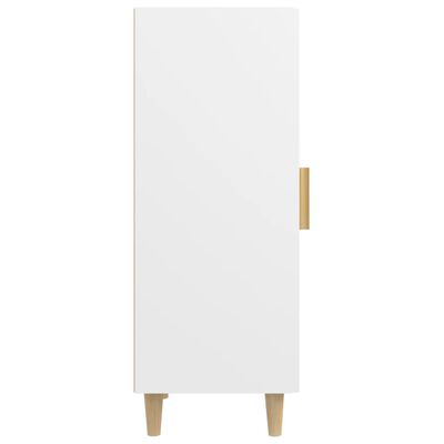 vidaXL fehér szerelt fa tálalóasztal 34,5 x 34 x 90 cm