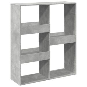 vidaXL betonsz&uuml;rke t&eacute;relv&aacute;laszt&oacute; k&ouml;nyvszekr&eacute;ny 100 x 33 x 115 cm