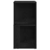 vidaXL Sarokpolcok Fekete t&ouml;lgy 33 x 33 x 67 cm Faanyag