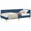 vidaXL Sarok &Aacute;gykeret Matraccal 2 db K&eacute;k 100 x 200 cm sz&ouml;vet