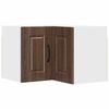 vidaXL Fali sarokszekr&eacute;ny PORTO Barna T&ouml;lgy 57 x 57 x 40 cm Faanyag