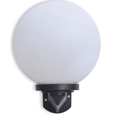 Gömbölyű E27 PMMA fali lámpa / kültéri lámpa 25 cm